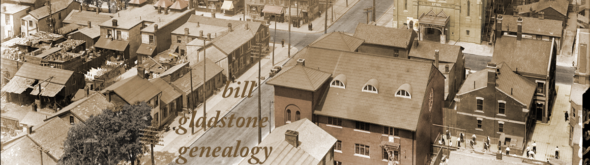 Bill Gladstone Genealogy